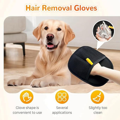 Pet Hair Remover Electrostatic Gloves