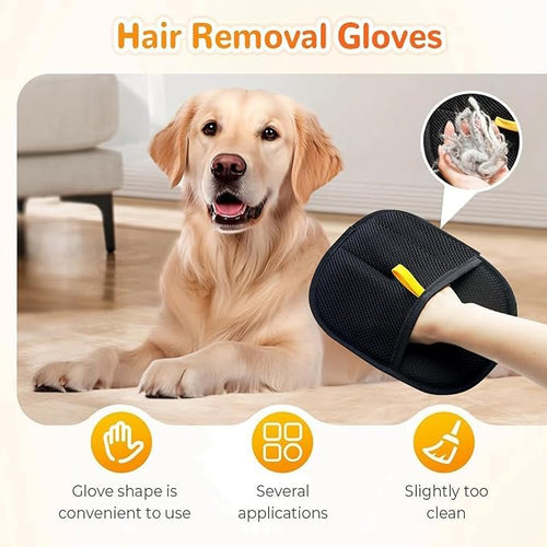 Pet Hair Remover Electrostatic Gloves